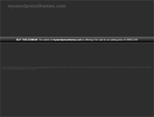 Tablet Screenshot of mywordpressthemes.com
